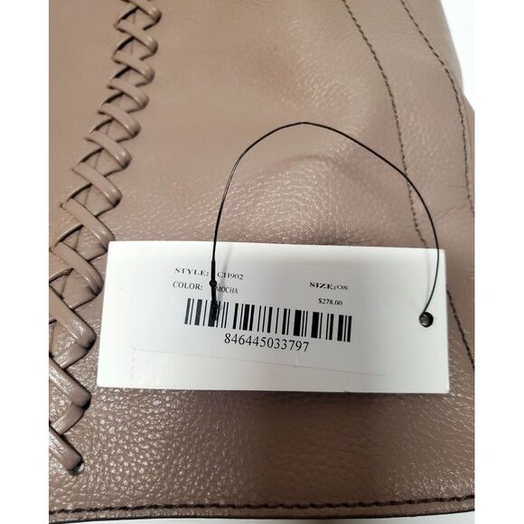 orYANY Purse NWT Chelsea Hobo Bag CH902 Braided Mocha Tag & Dust Bag Warm Taupe - Picture 11 of 14